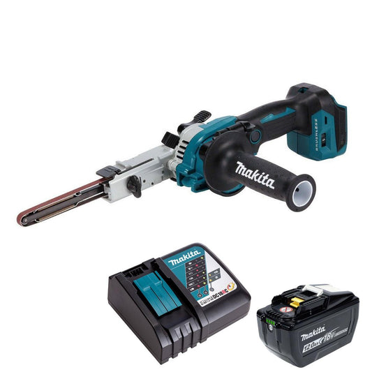 Makita DBS180Z 18V LXT Brushless Belt Sander With 1 x 12.0Ah Battery & Charger