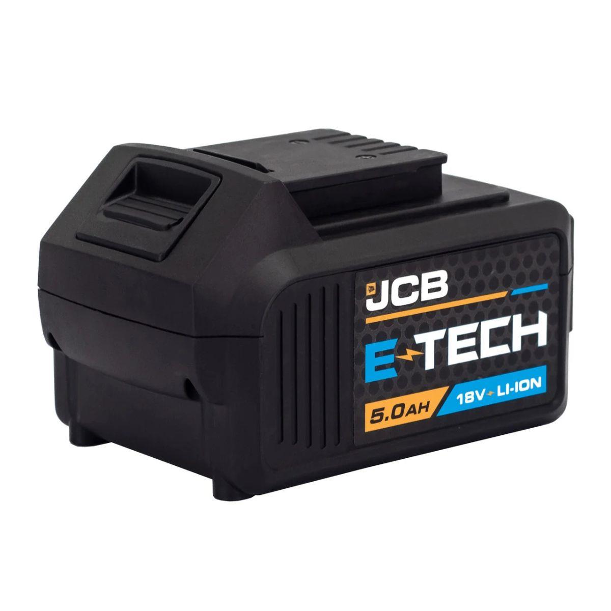 JCB 21-18TPKMT-5 18V Brushless Combi Drill, Impact Driver & Multi Tool Kit with 2 x 5.0ah Batteries, Charger & Bag