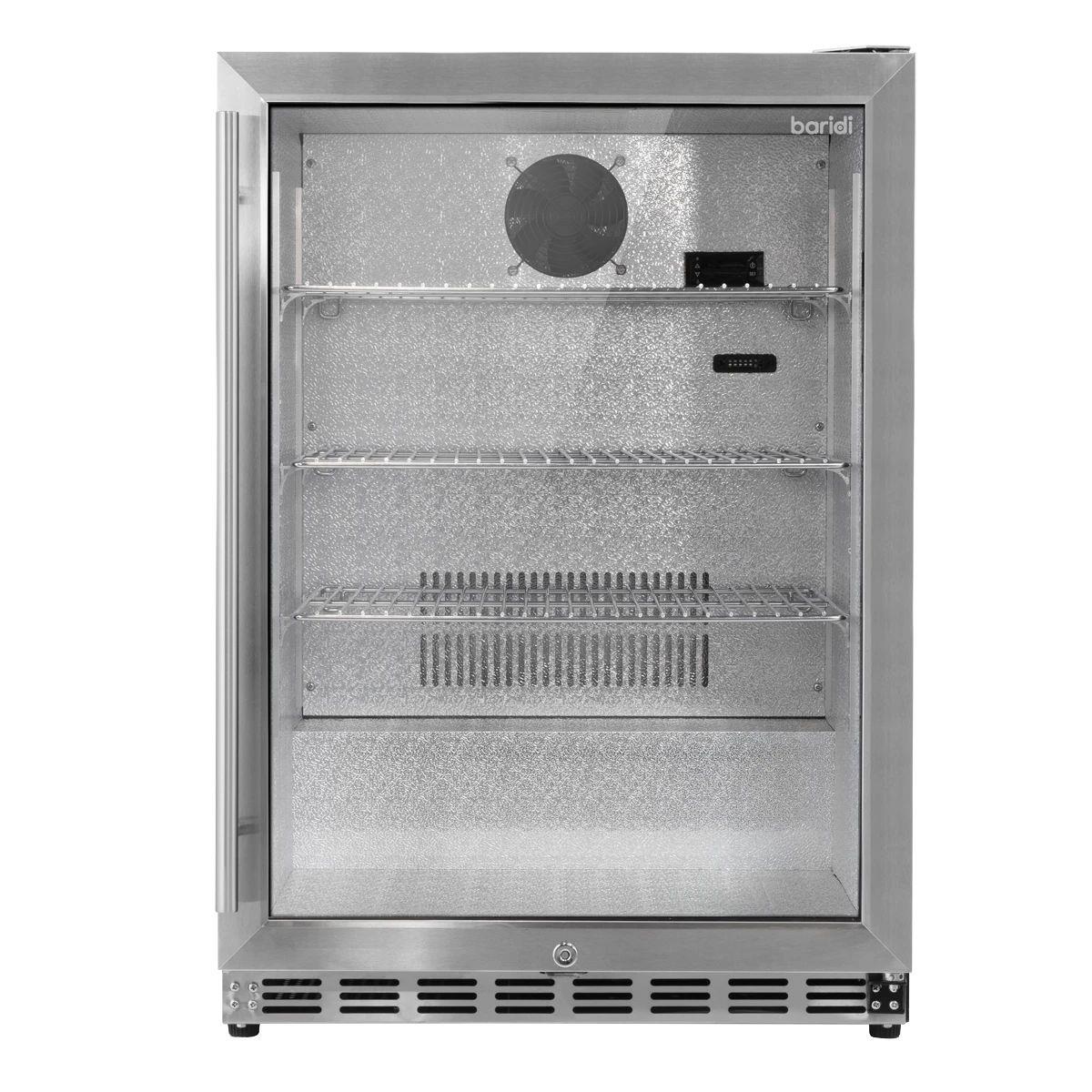 Sealey DH439 Baridi Outdoor Drinks/Beverage/Bar Fridge with Triple Glazed Door & Security Lock 150L