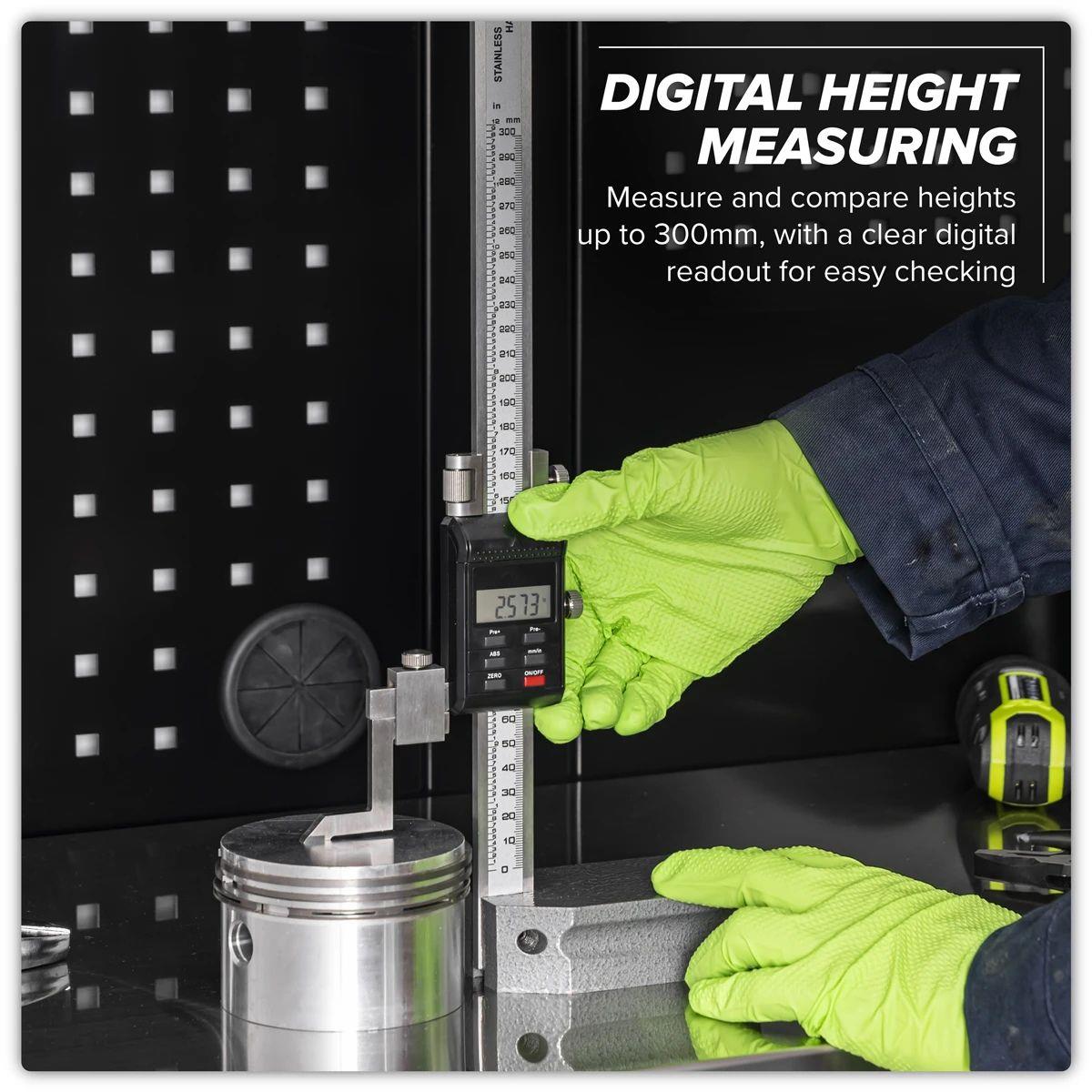 Sealey AK9636D Digital Height Caliper 0-300mm/0-12in