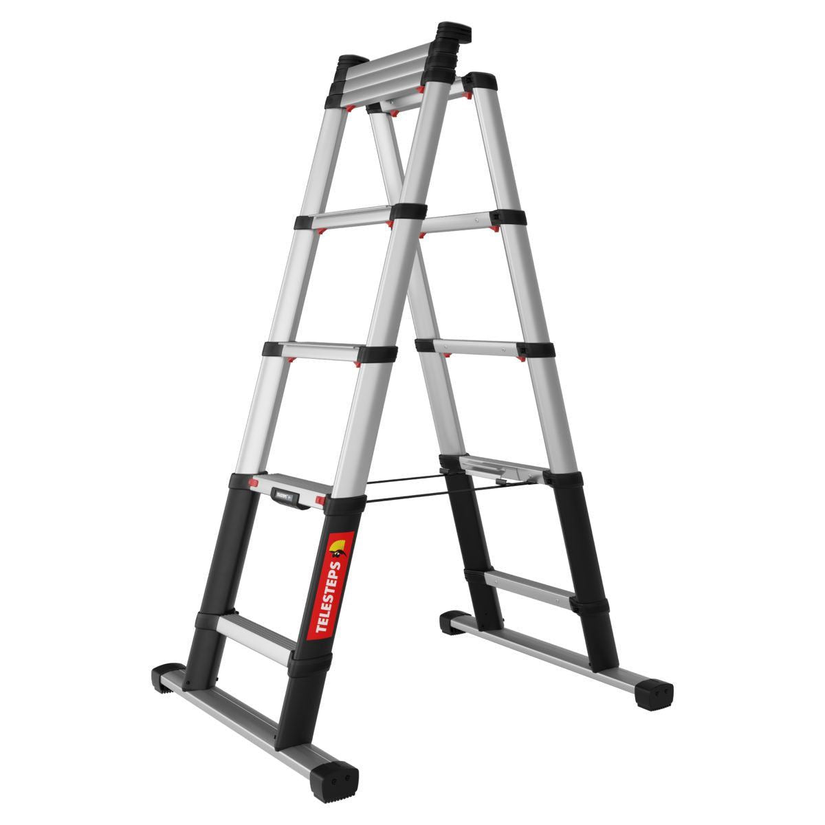 Telesteps TEL72423681 2.3m Combi Line Telescopic Ladder Compact, Durable, and Versatile for Home & Work