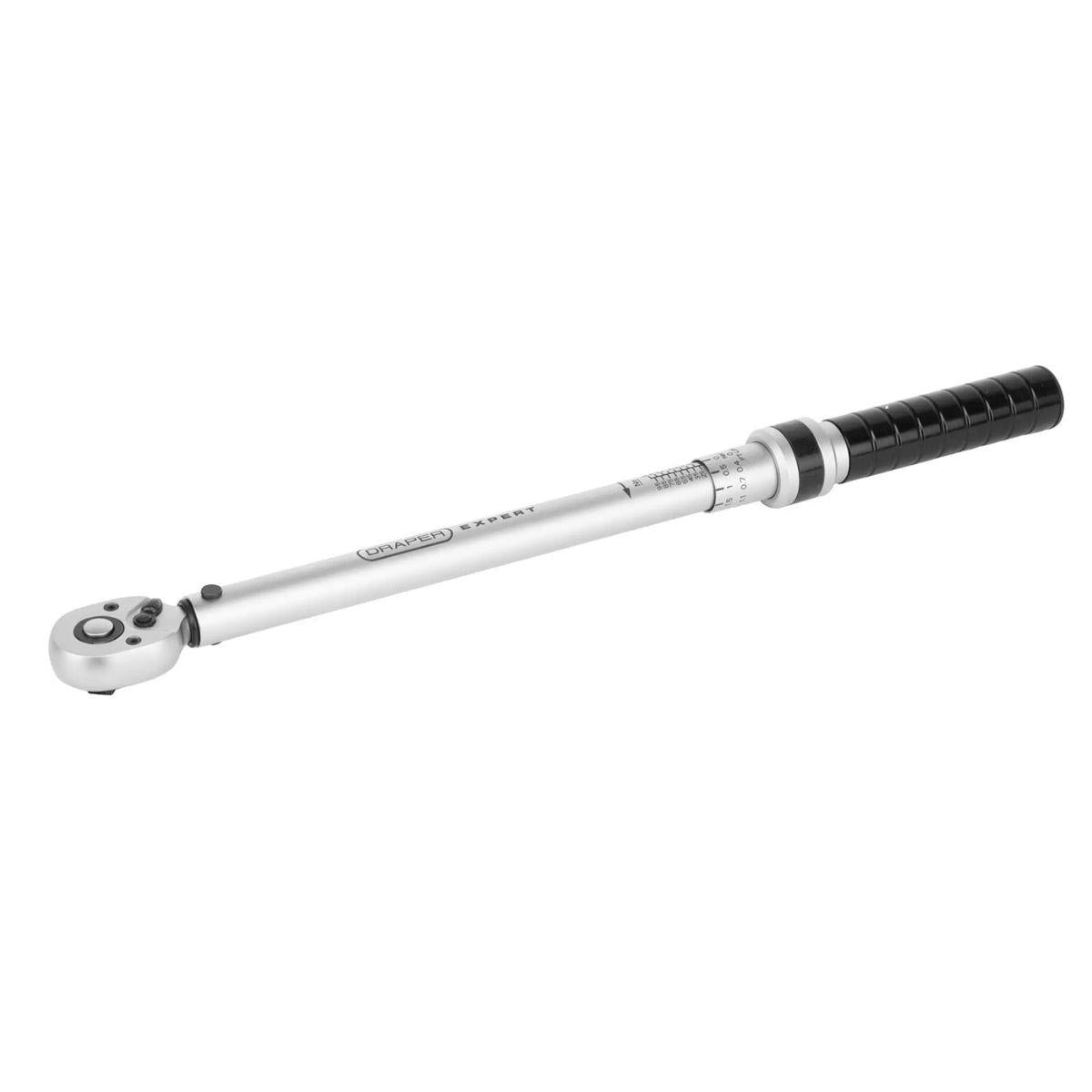 Draper Expert EXMTW-3/8 Ratchet Torque Wrench 20-142Nm Micrometer Adjustment 17653