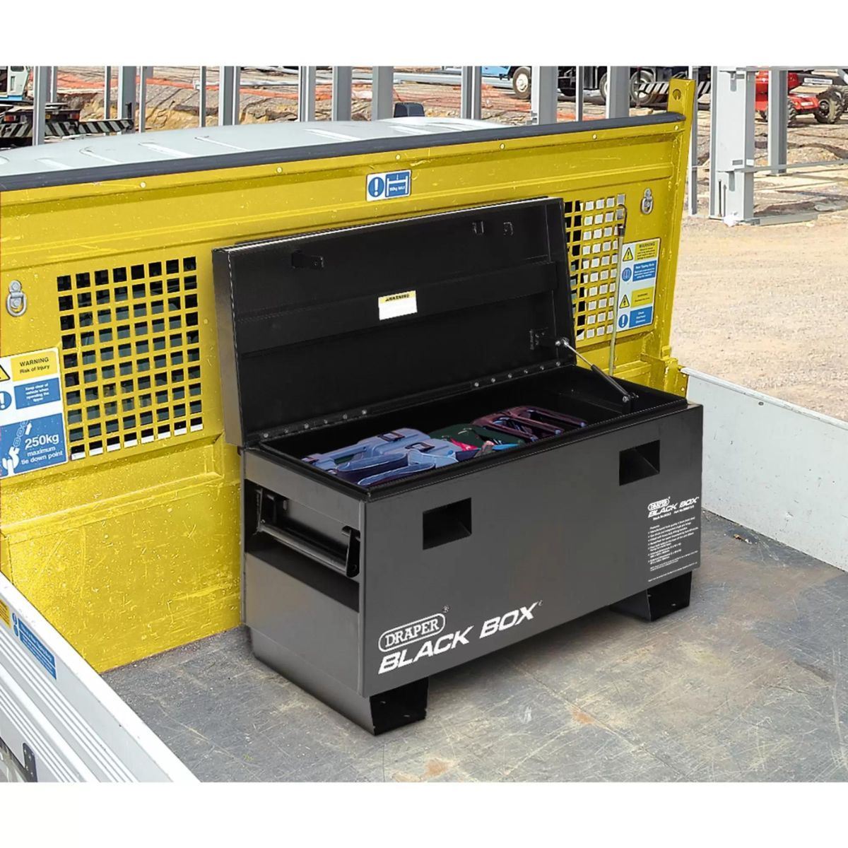 Draper DBB915/B Black Box Contractor's Secure Storage Box 05543