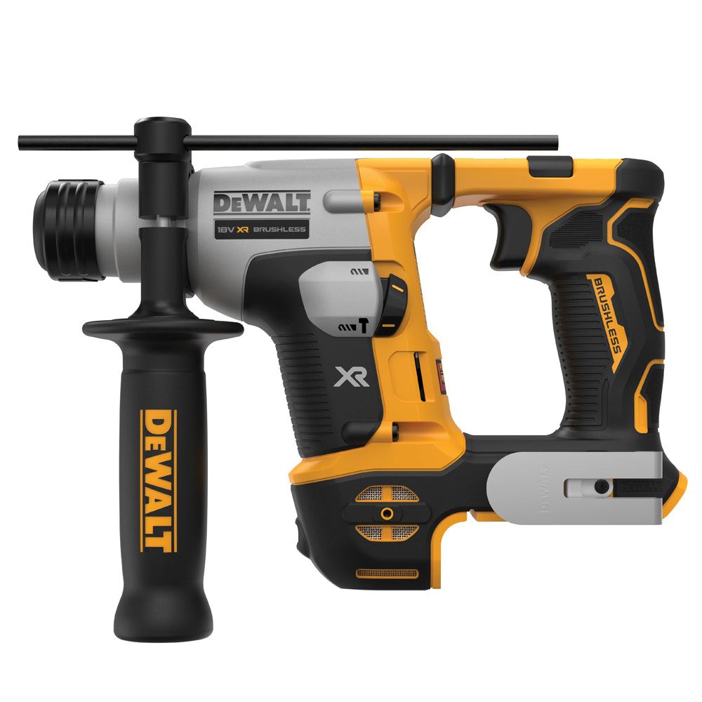 Dewalt DCH172N 18V XR Brushless SDS Plus Rotary Hammer with 1 x 5.0Ah Battery & Charger