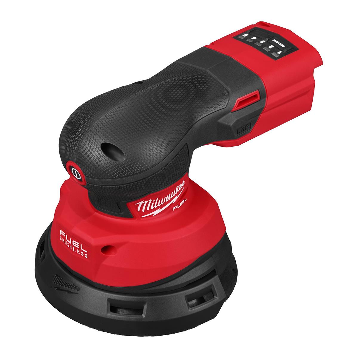 Milwaukee M18FROS125-0X 18V M18 Brushless Random Orbital Sander with 1 x 5.0Ah Battery Charger & Case