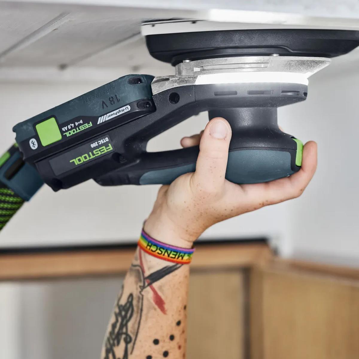 Festool DTSC 200-Basic 18V Brushless Delta Sander 577713 with 1 x 8.0Ah Battery & Charger