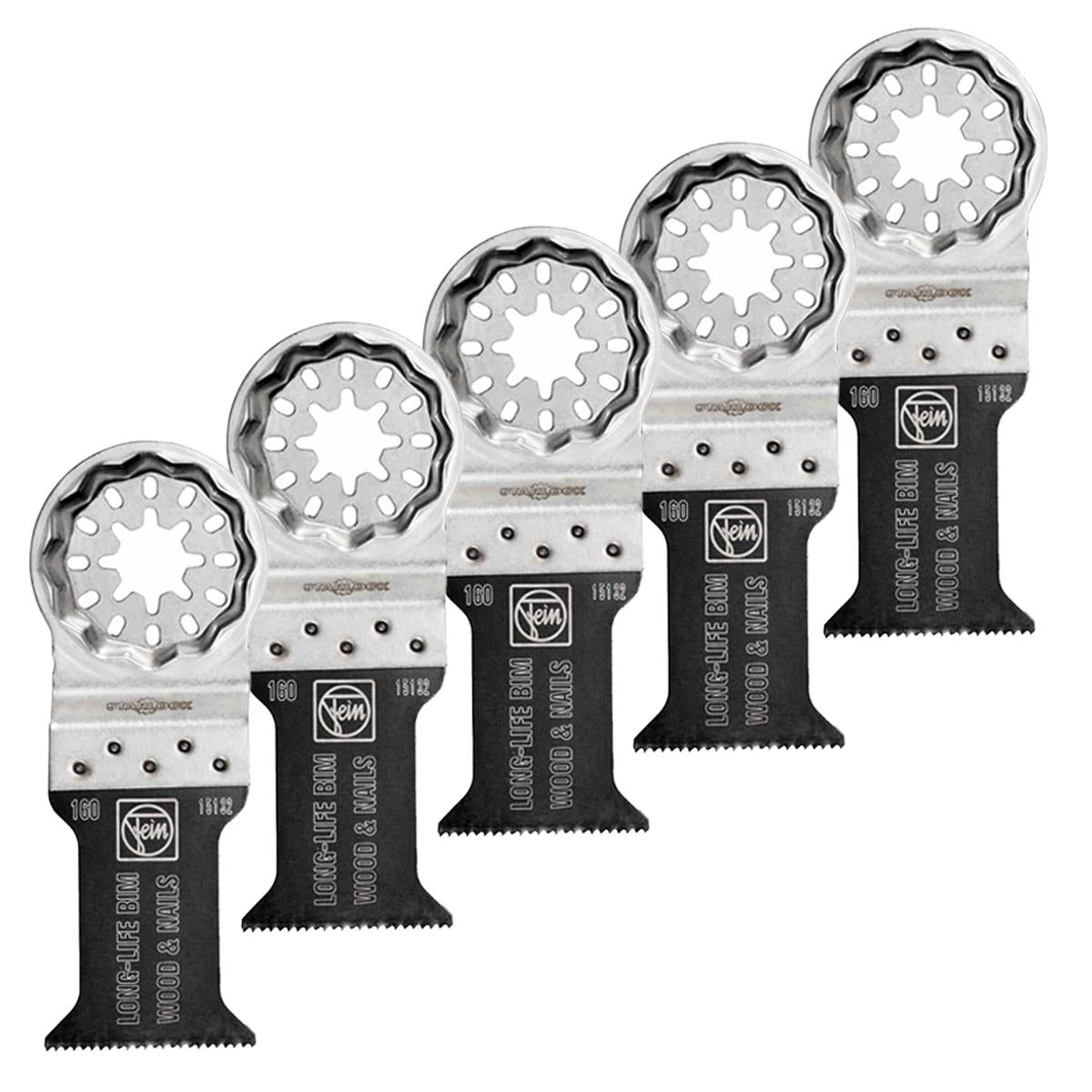 Fein 35mm STARLOCK E-Cut Long-Life BIM Saw Blade 63502160230 Pack of 5