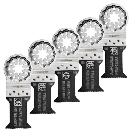 Fein 35mm STARLOCK E-Cut Long-Life BIM Saw Blade 63502160230 Pack of 5