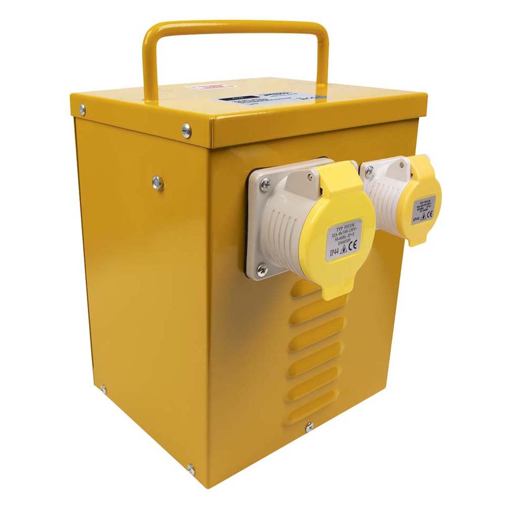 Sealey WST5000MV/2 Portable Vented Transformer Outlets 110V/5kVA