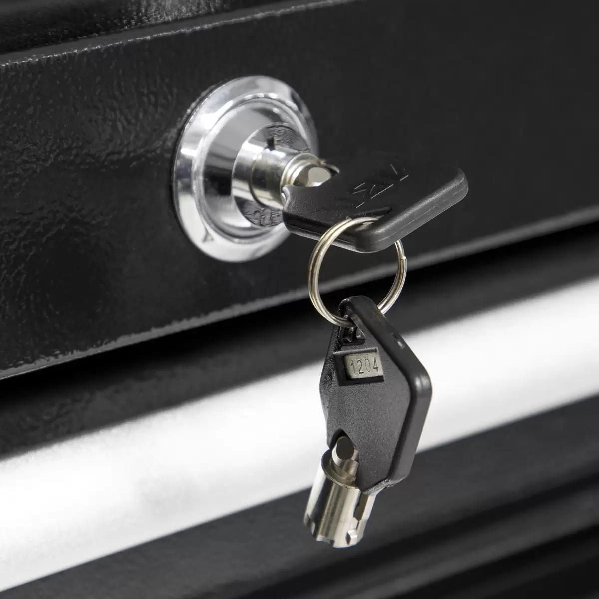 Sealey PTB67506 6 Drawer 675mm Heavy-Duty Black Rollcab