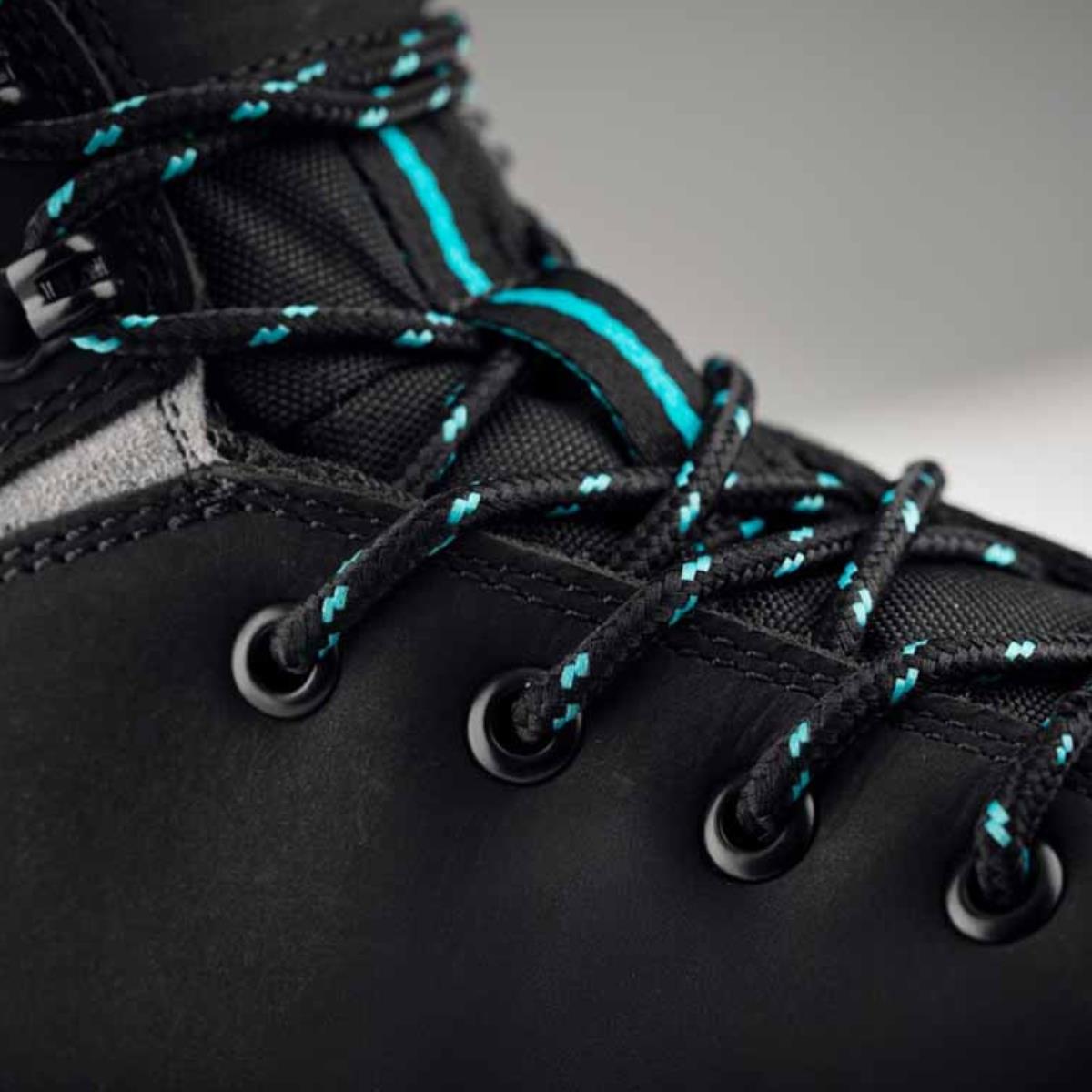 Makita MK401M Osaka Safety Leather Boots Black - Size 7