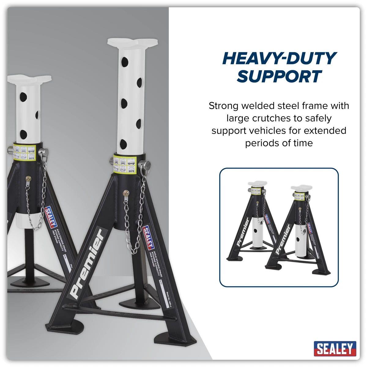 Sealey AS6 Axle Stands 6 Tonne Capacity per Stand