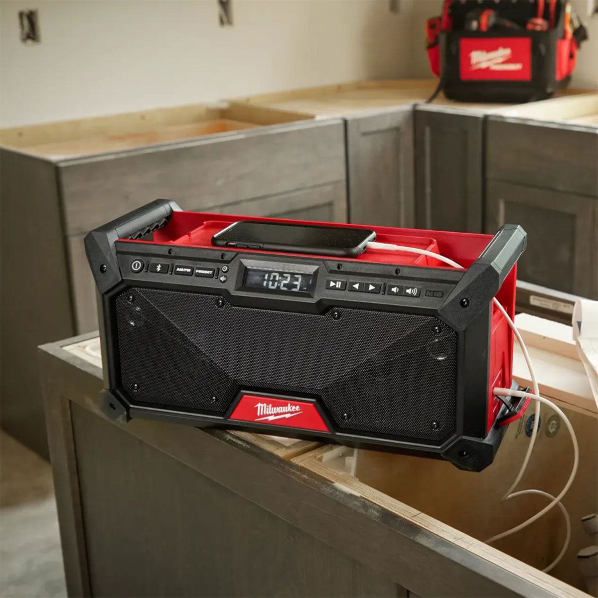 Milwaukee M18RADDAB+G2-0 18V Bluetooth Jobsite Radio DAB+ Body Only 4933492345
