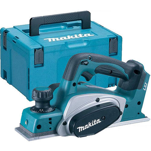 Makita DKP180Z 18V 82mm Cordless Planer with Makpac Type 3 Case