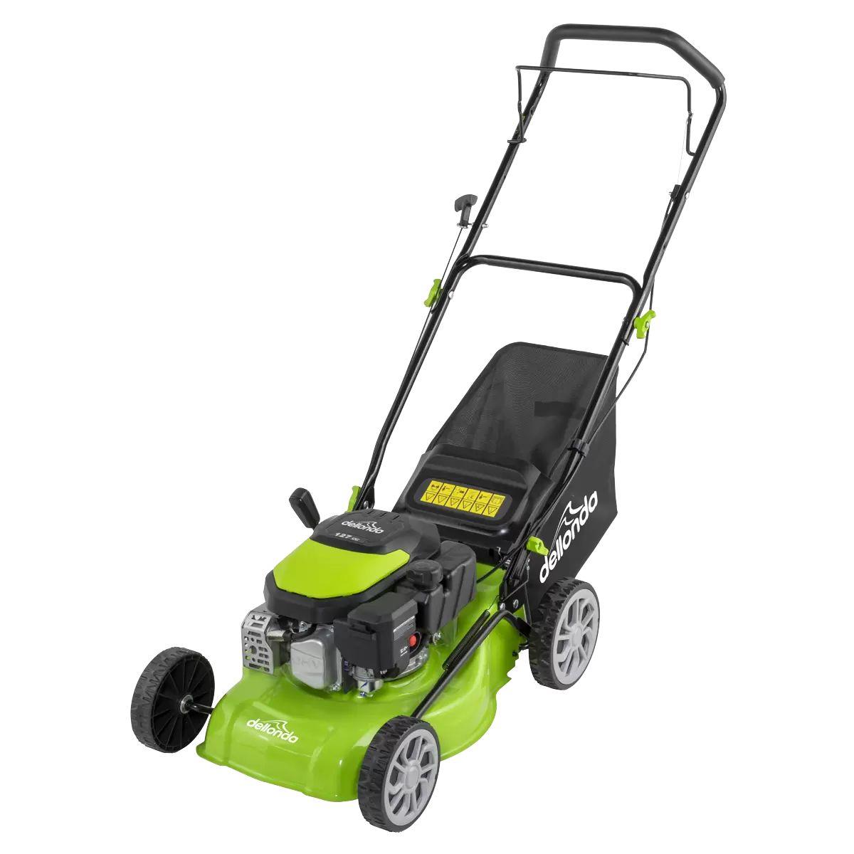 Sealey DG100 Dellonda 4-Stroke Hand-Propelled Petrol Lawnmower 132cc