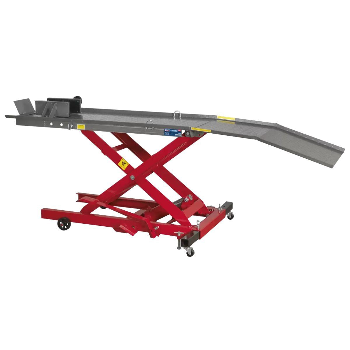 Sealey MC365 Hydraulic Motorcycle Motorbike Lift Ramp Bench 365kg Capacity