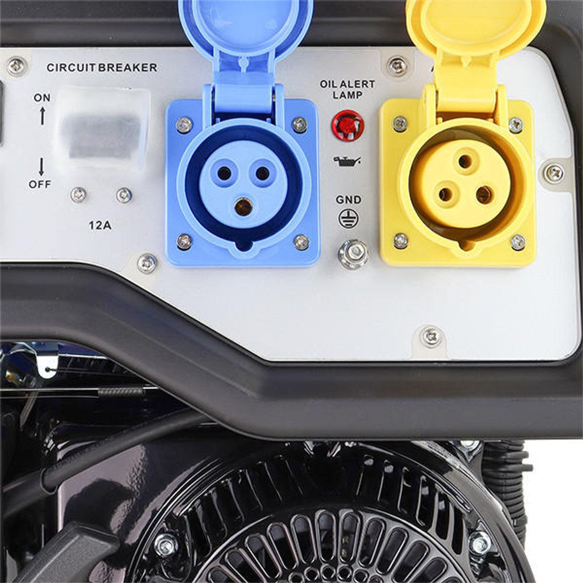 Hyundai HY3800L-2 Petrol Site Open Generator with Recoil Start 3.2kW / 4kVA