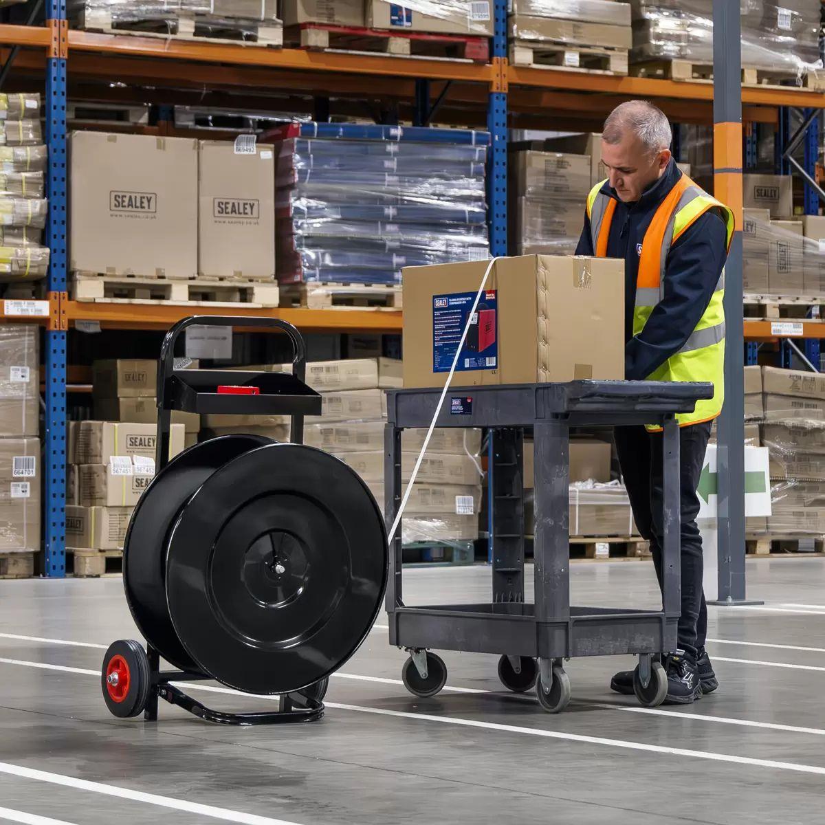 Sealey SBT01 Heavy-Duty Mobile Strapping Dispenser
