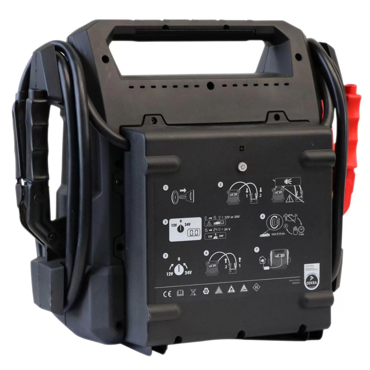Schumacher PBI201 12/24V Booster Professional And Powerful Jump Starter 900CA 13707