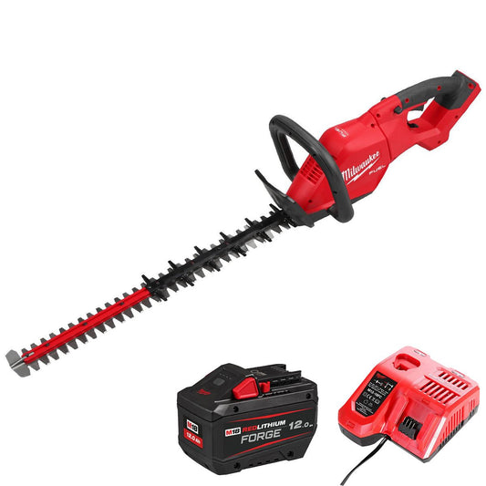 Milwaukee M18FHET60G2-0 18V FUEL Brushless 60cm Hedge Trimmer with 1 x 12.0Ah Battery & Charger