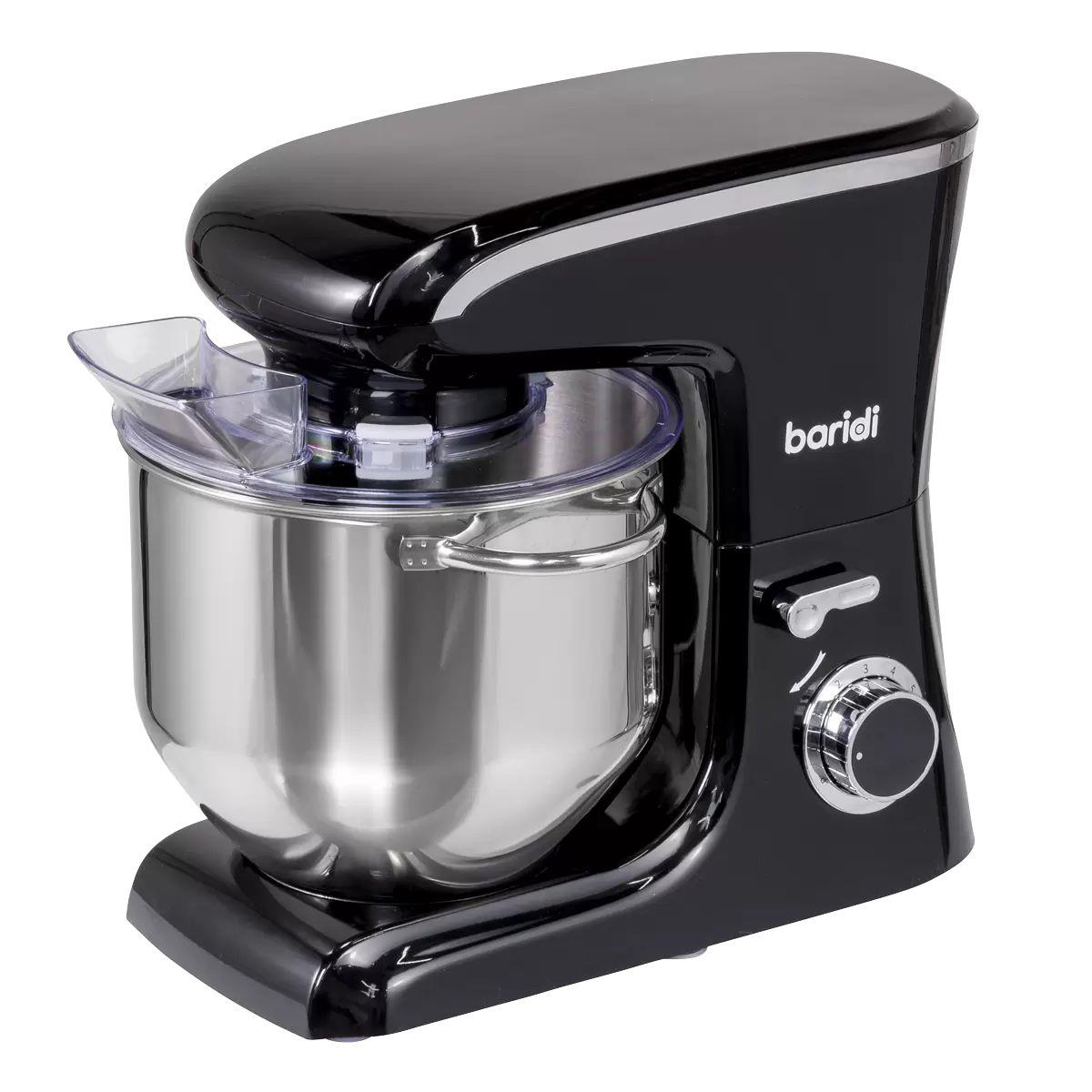 Sealey DH174 Baridi Stand Mixer with Accessories 8L Black 230V/1800W