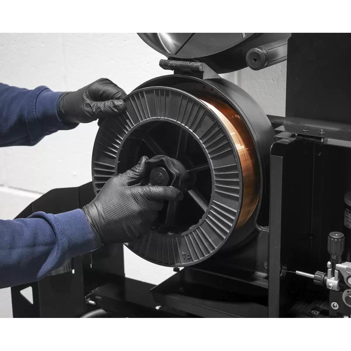 Sealey POWERMIG500i 500A Professional Gas/Gasless MIG/TIG/MMA Inverter Welder With Portable Wire Feeder 400V/3ph