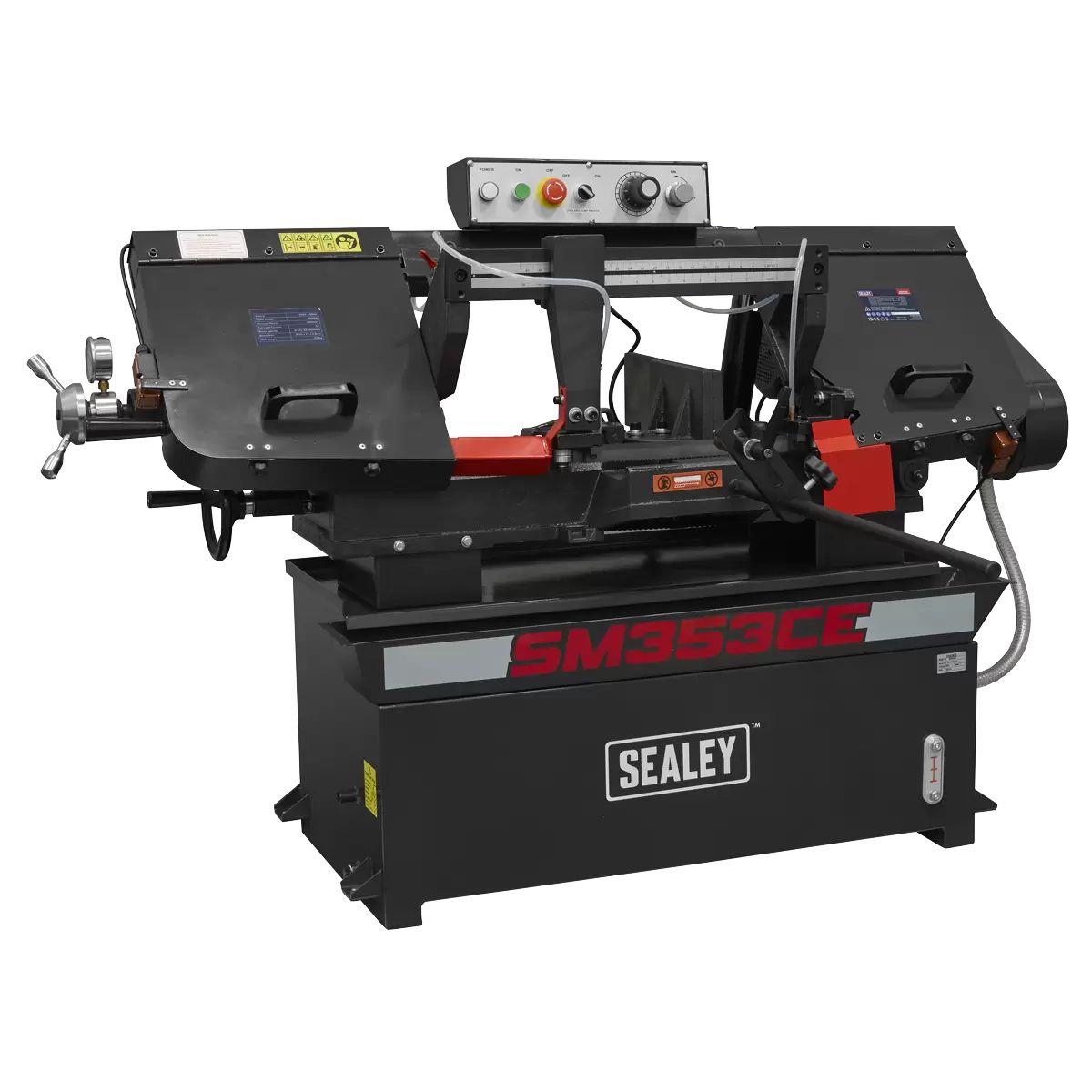 Sealey SM353CE Bandsaw 400mm Horizontal Hydraulic Arm 230V/1500W
