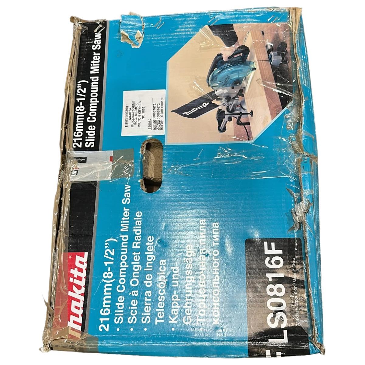 Makita LS0816F/2 216mm Slide Compound Mitre Saw 240V Item Condition Used