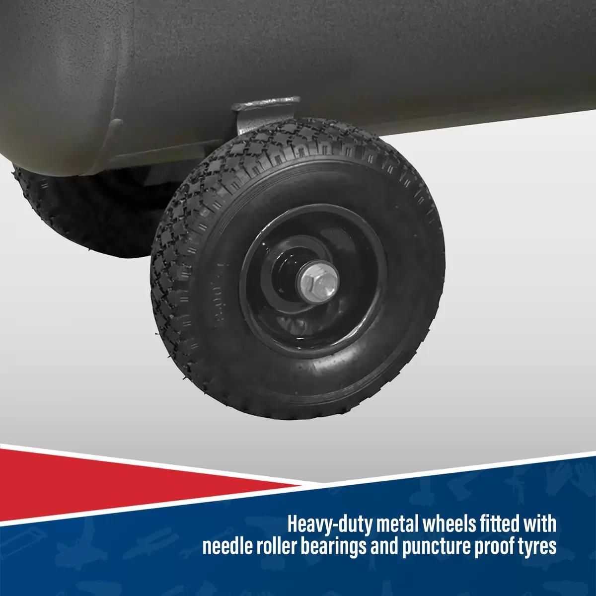 Sealey SAC3153B 150L Belt Drive Air Compressor with Front Control Panel 230V/16A