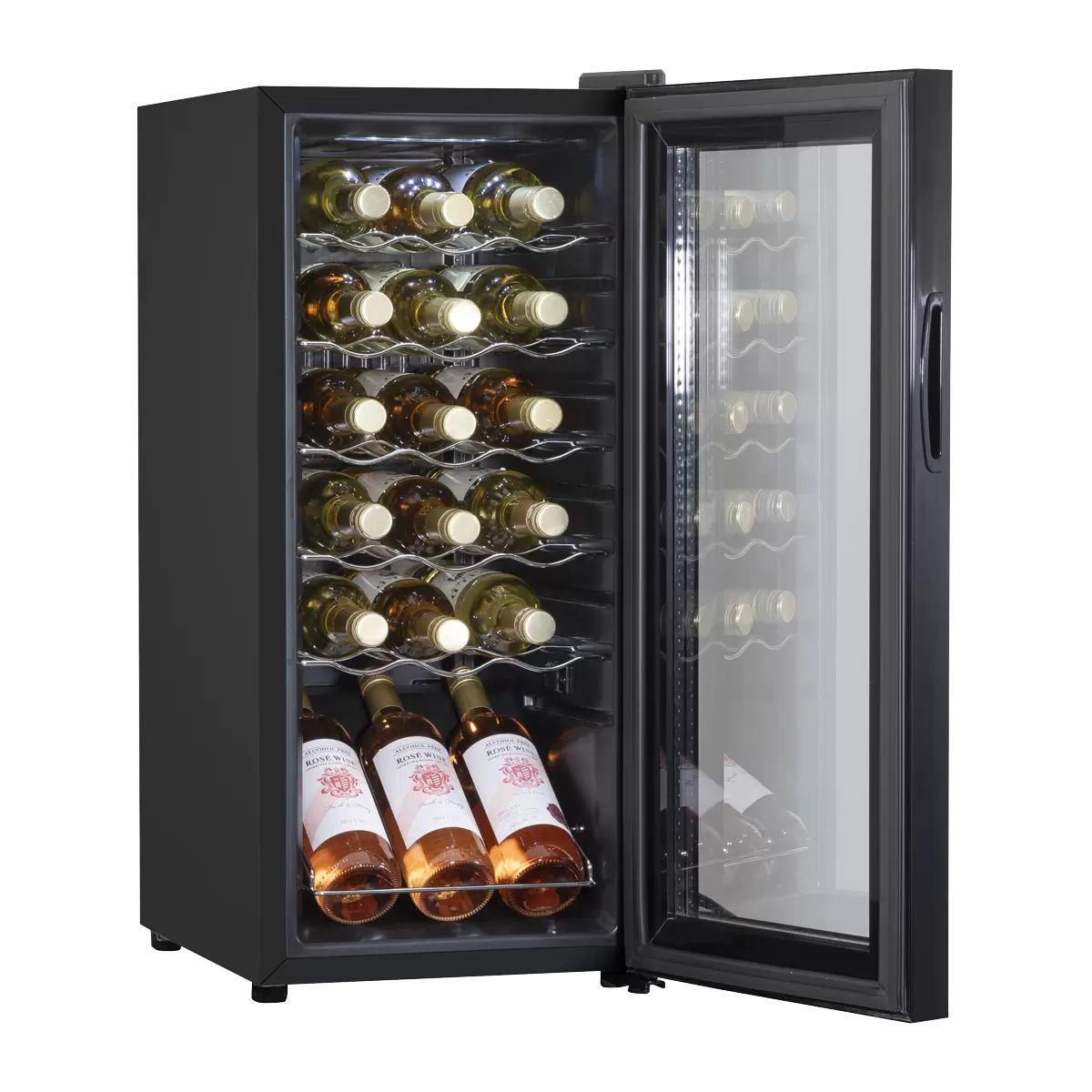 Sealey DH6 Baridi 18 Bottle Fridge & Cooler 50L Black 230V