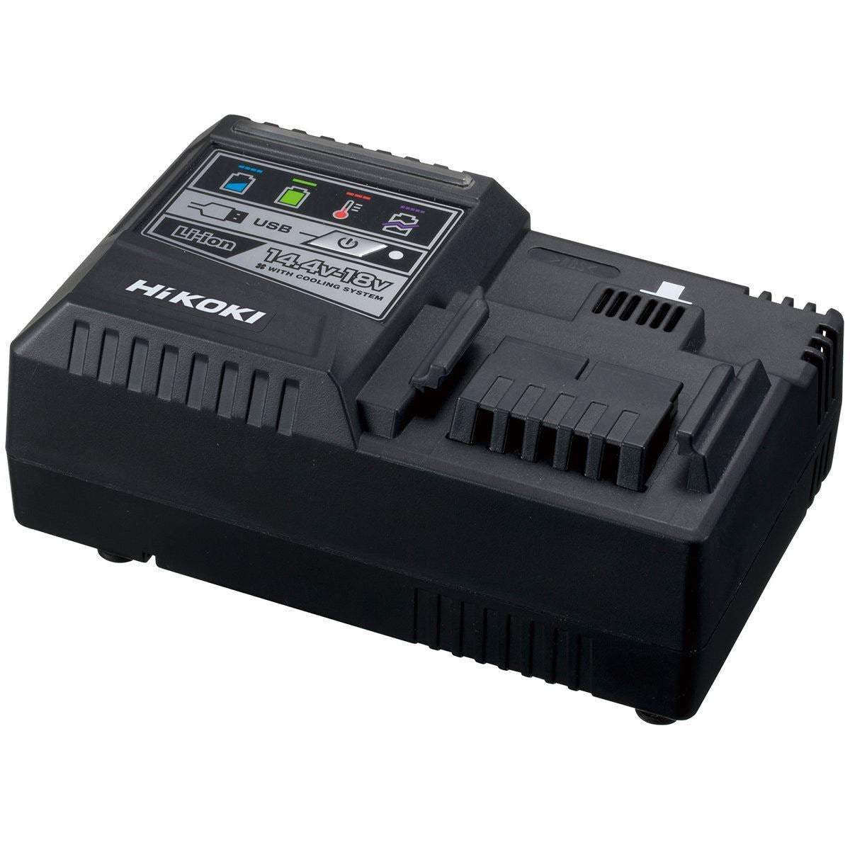 HiKOKI UC18YSL3 14.4/18V Li-ion Slide Rapid Charger Item Condition Damaged Box