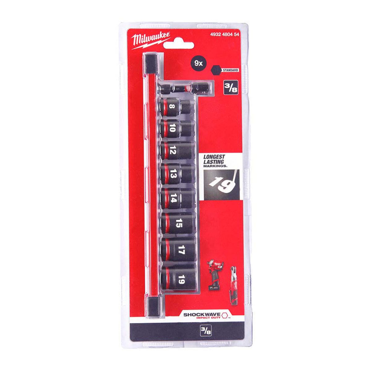 Milwaukee Shockwave 3/8