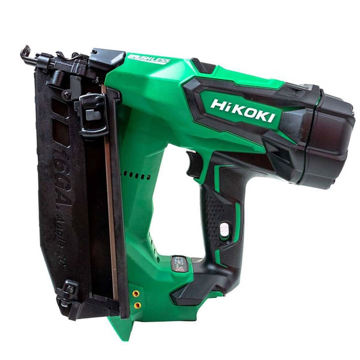 Hikoki NT1865DMBJ4Z 18V Brushless 16G Second Fix Nailer with 1 x 4.0Ah/8.0Ah Battery Charger & Case