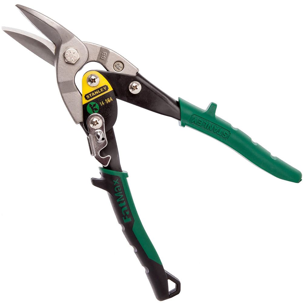 Stanley 2-14-564 Green Aviation Snip Right Cut 250mm/10