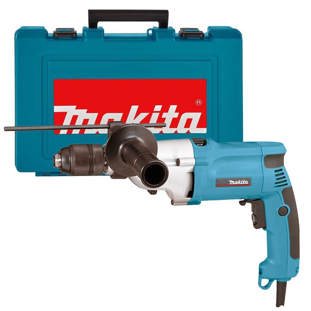 Makita HP2051/2 20mm Corded Percussion Drill With Carrying Case 240V  Item Condition Seller Refurbished