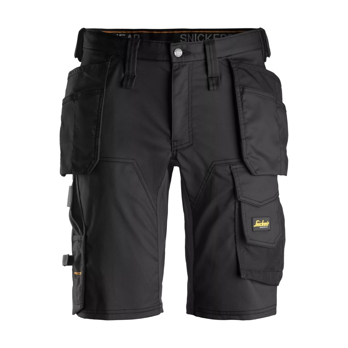 Snickers AllroundWork Stretch Shorts with Holster Pockets Black - 31