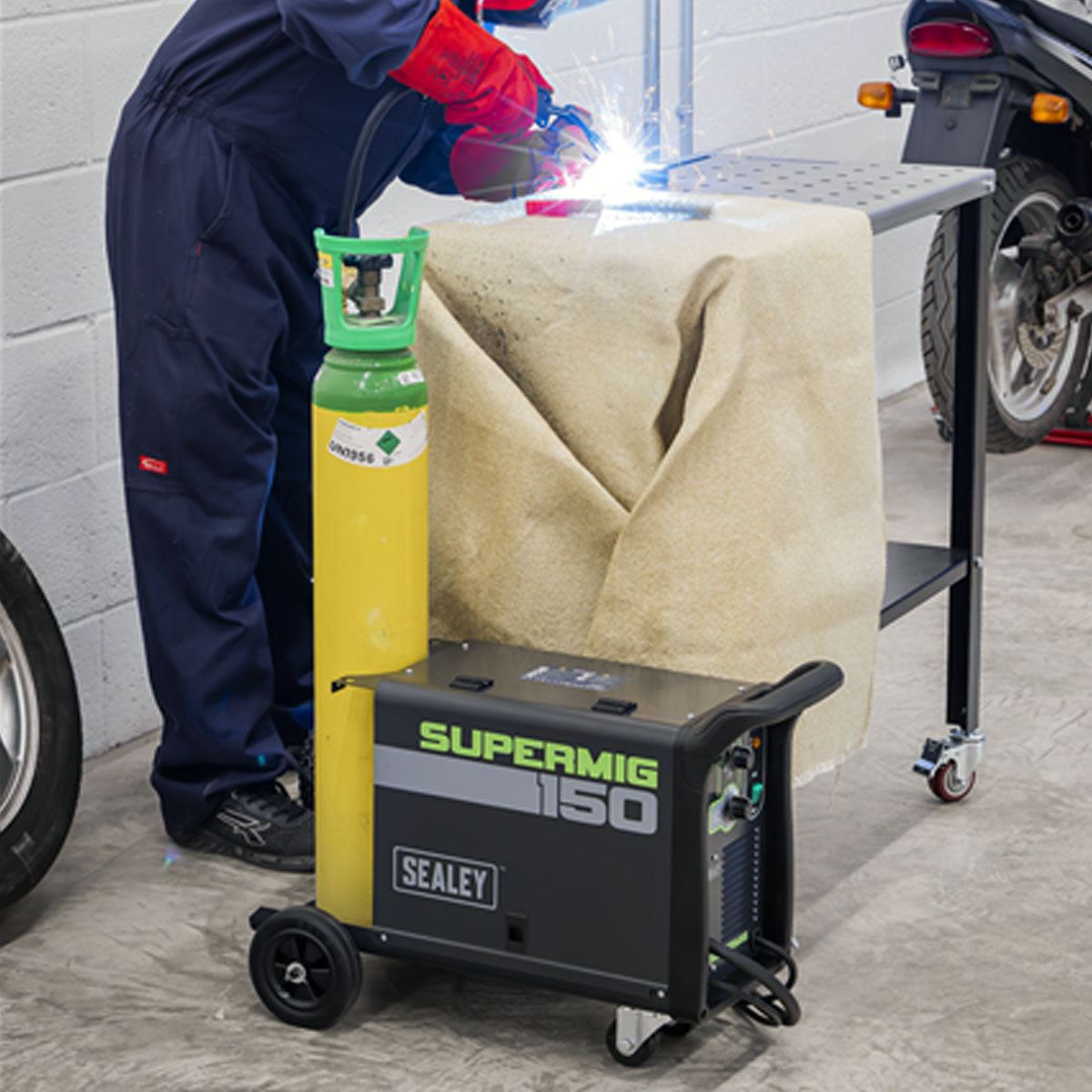 Sealey SUPERMIG150 150A Professional MIG Welder 230V