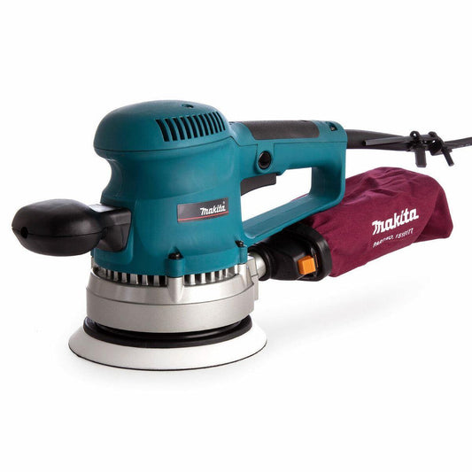 Makita BO6030/1 150mm Corded Random Orbit Sander With Dust Bag 110V