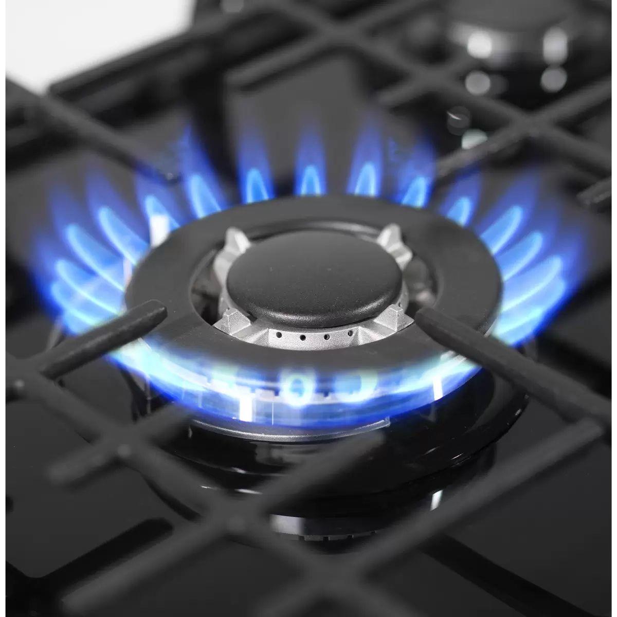 Sealey DH228 Baridi Gas Hob with 5 Cooking Zones 70cm Black 11W