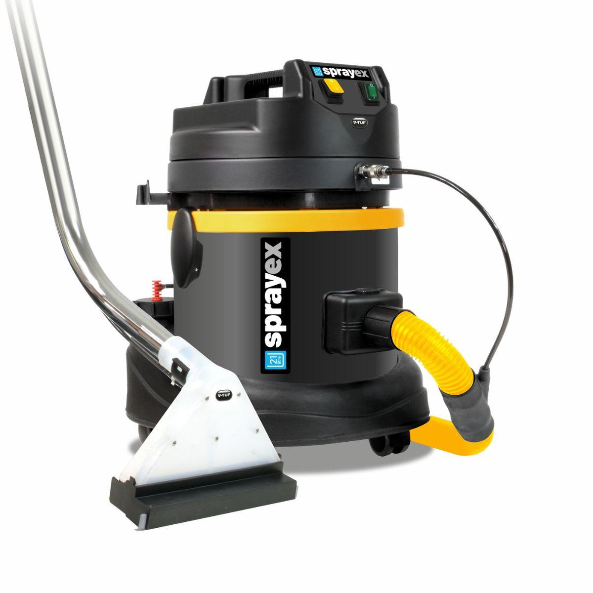 V-TUF SPRAYEX HDC240 21L Heavy Duty Spray Extraction Carpet & Upholstery Cleaner 240V