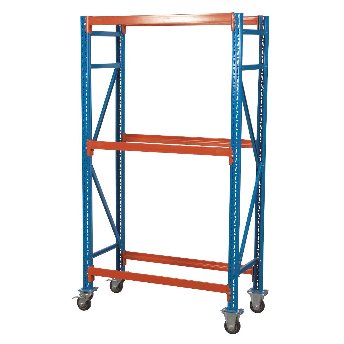 Sealey STR007 2-Level Mobile Tyre Rack 200kg Capacity Per Level