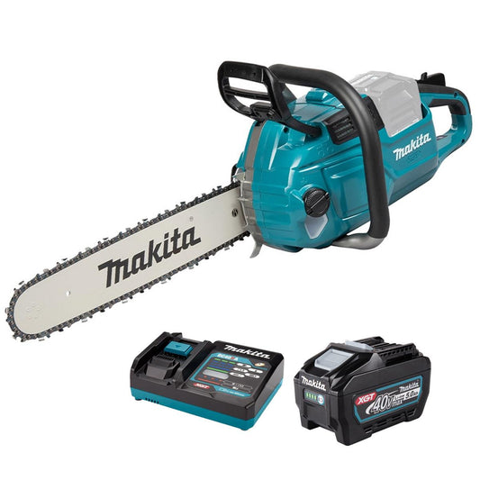 Makita UC030GZ 40V Max XGT Brushless Chainsaw with 1 x 5.0Ah Battery & Charger