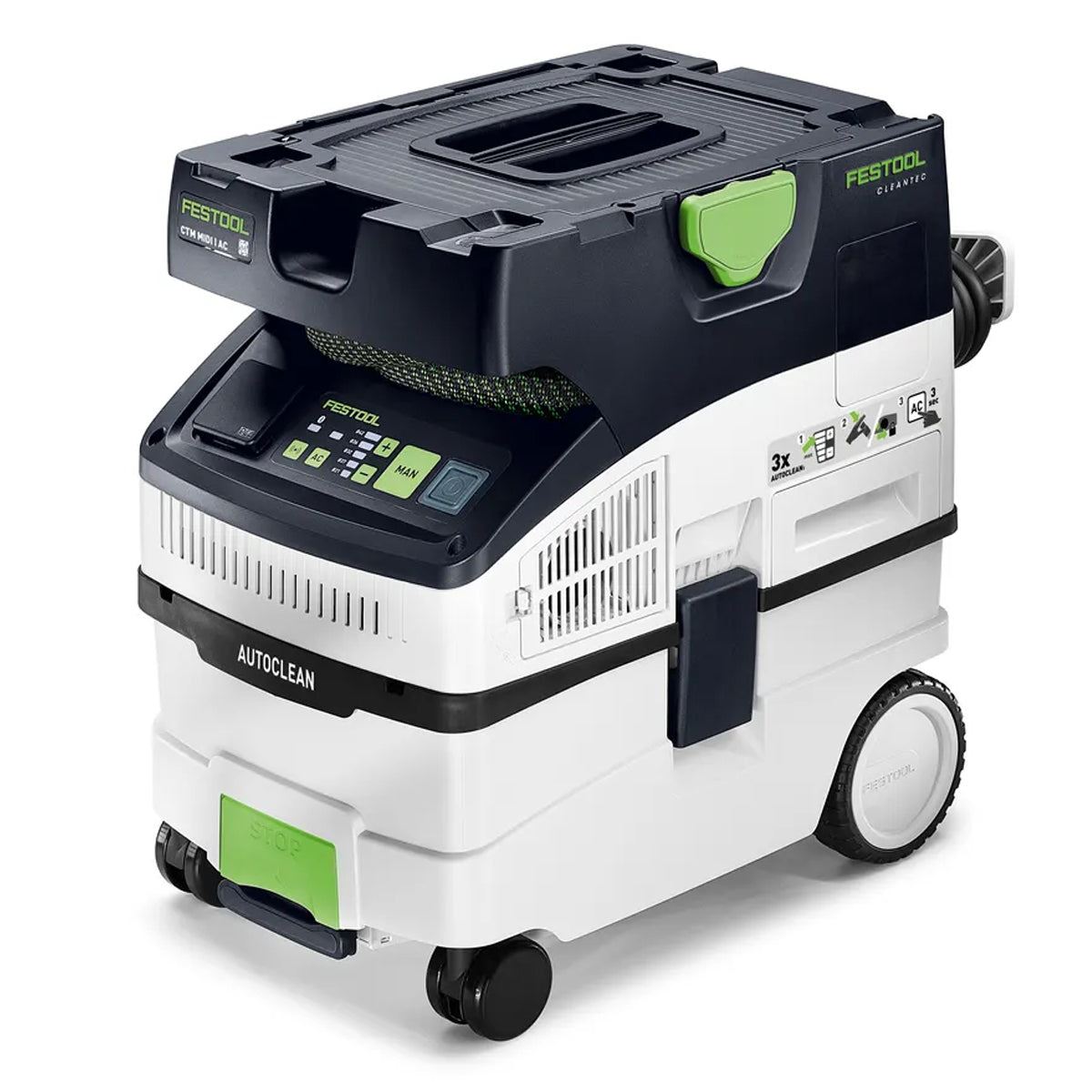 Festool CLEANTEC CTM MIDI I AC M-Class Wet and Dry Mobile Dust Extractor 15L 110V GB - 578551
