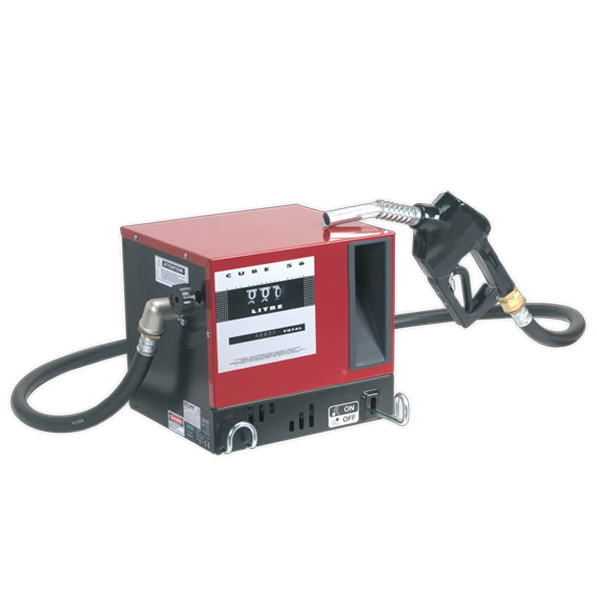 Sealey TP955 Diesel/Fluid Transfer System 56ltr/min Wall Mounting with Meter 230V