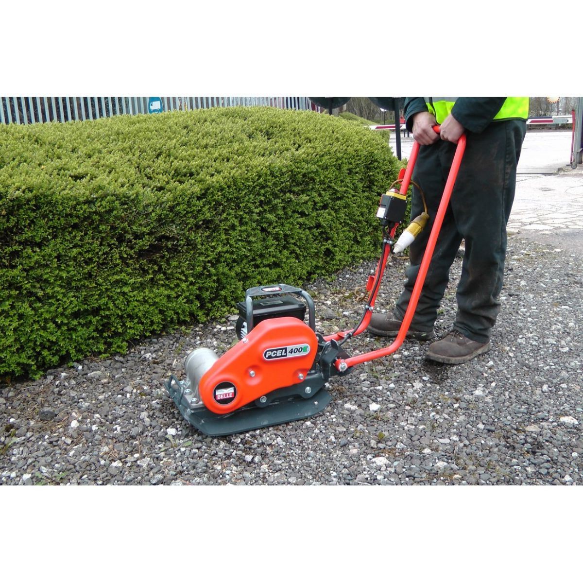 Belle ELE4001 PCEL400E 50Hz Electric Plate Compactor 110V Powerful for Efficient Ground Compaction