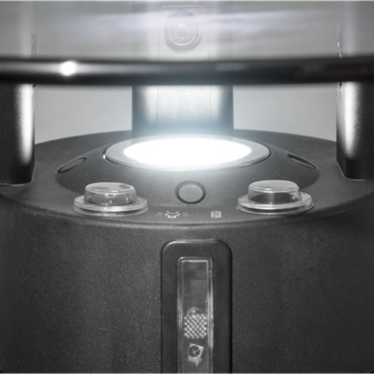 Sealey DG62 Dellonda Bistro Table with 1200W Heater Black/Stainless Steel