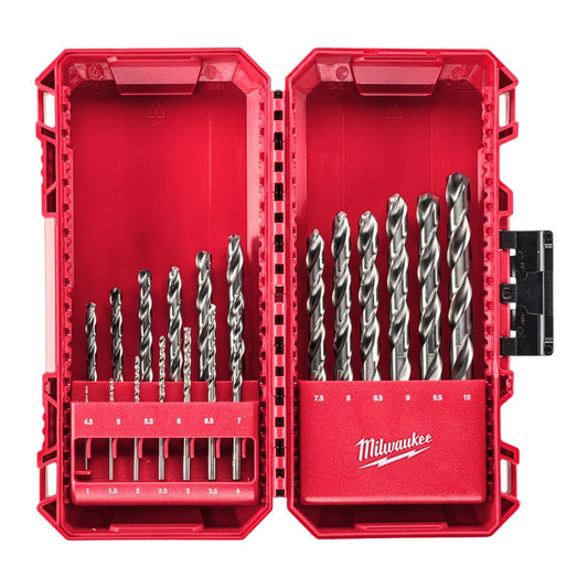 Milwaukee THUNDERWEB HSS-G Metal Drill Bit Set 19 Piece 4932493869