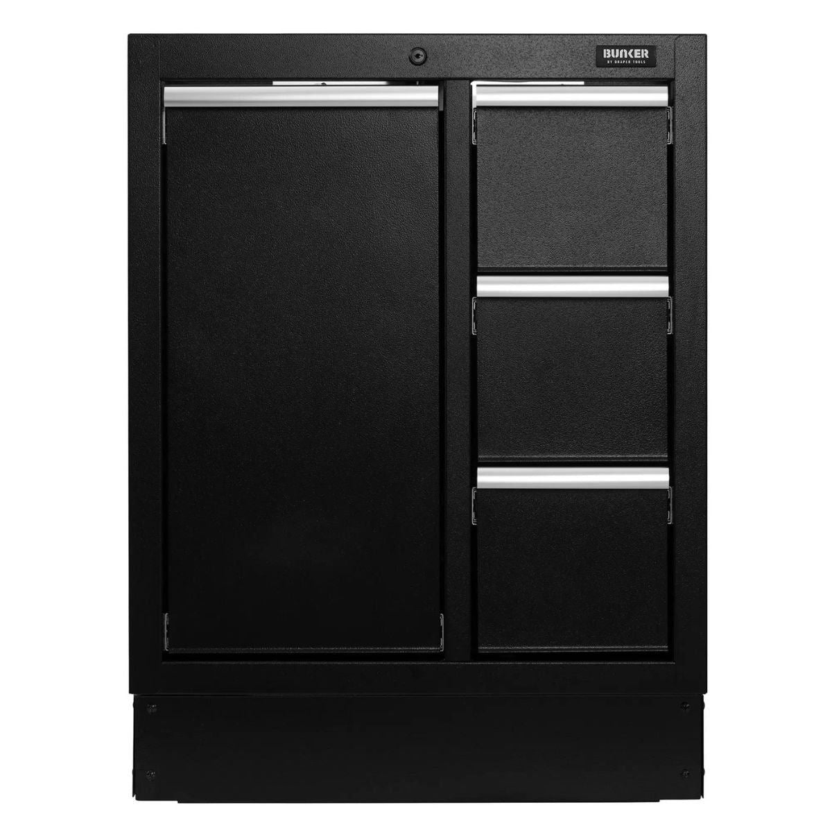 Draper MS400-PTBC BUNKER Modular Power Tool Base Cabinet 4 Drawer 680mm 18843