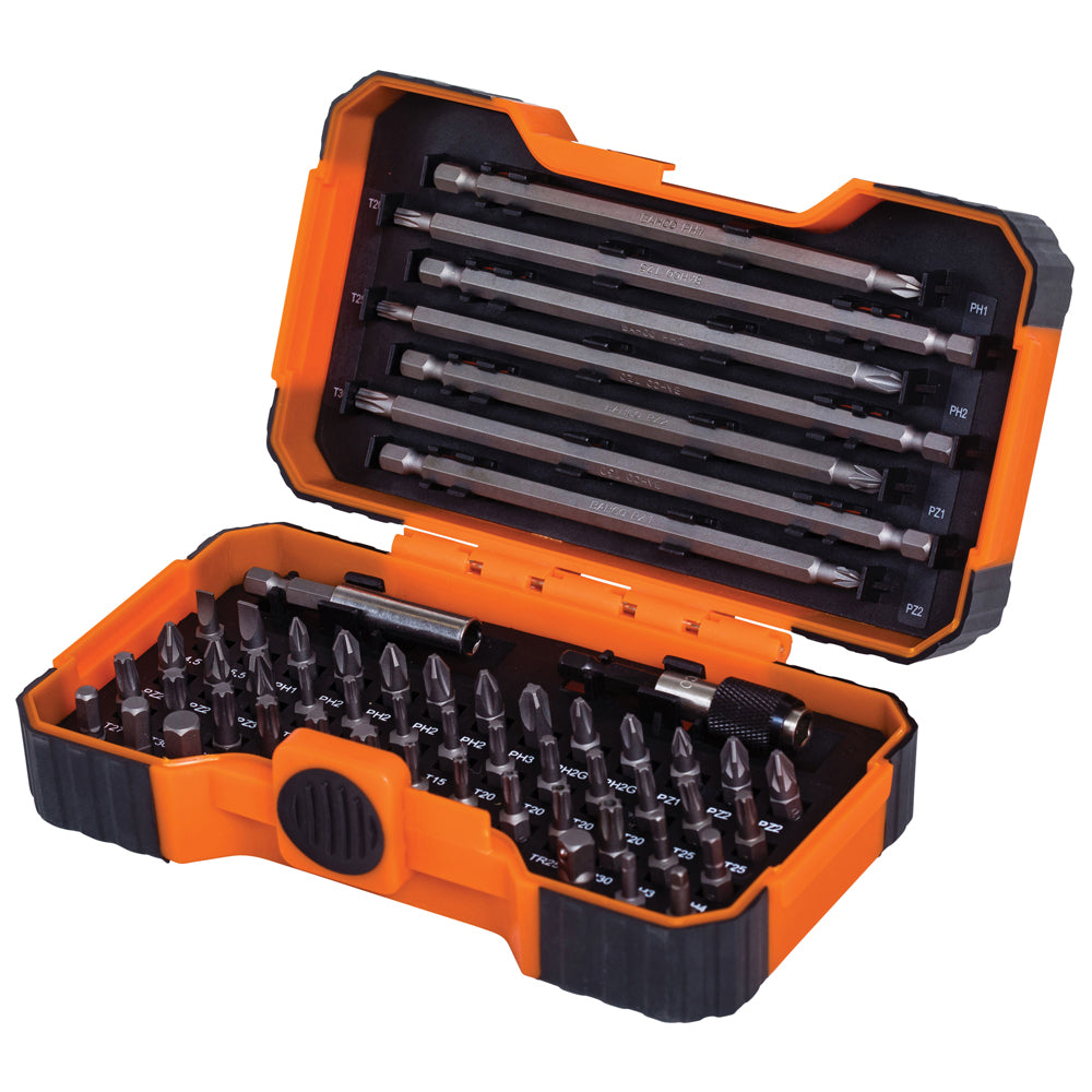 Bahco XMS19SET54 59/S54BC-IP Screwdriver Bit Set of 54 Piece