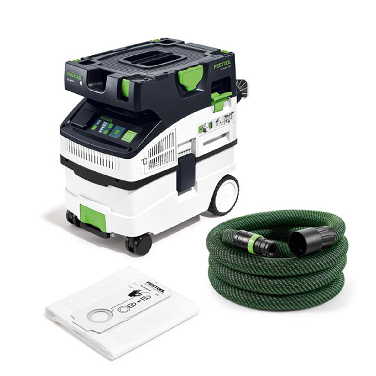 Festool CTL MIDI I 110V GB Mobile Dust Extractor CLEANTEC - 578320 With Compact Cleaning Set 577257